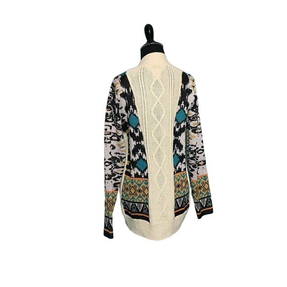 Flying Tomato  Long Sleeves Open Front Cardigan Sweater Size S - Picture 2 of 9